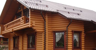 Строительство дома из оцилиндрованного бревна в Горно-Алтайске - от 132704 рублей