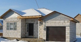 Одноэтажные дома из пеноблоков под ключ в Горно-Алтайске - от 132704 рублей
