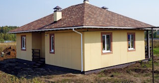 Одноэтажный дом из панелей под ключ в Горно-Алтайске - Строй-Грн от 132704 рублей